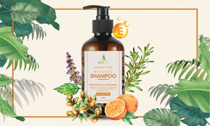 NewLife™ Organic Care Natural Shampoo - We Care About What Goes On Your ...