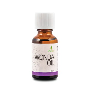 A bottle of wonda oil